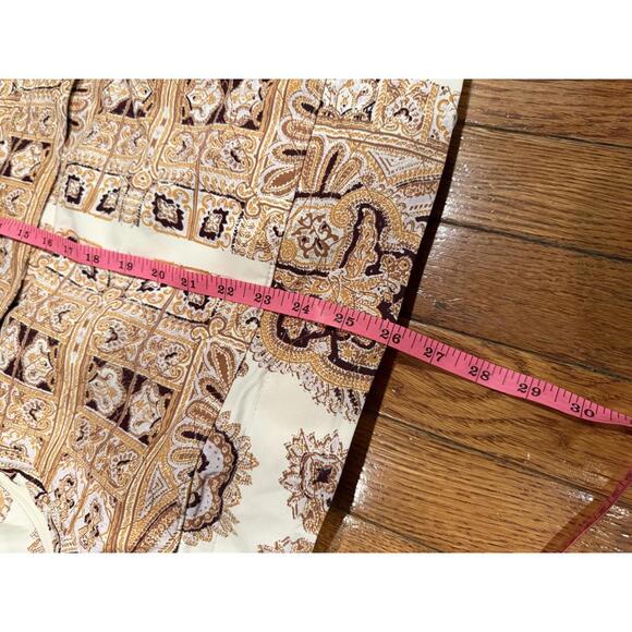 Free People Movement Alpine Glow Ski Pullover in Brushed Sail Paisley Size M - Picture 9 of 9